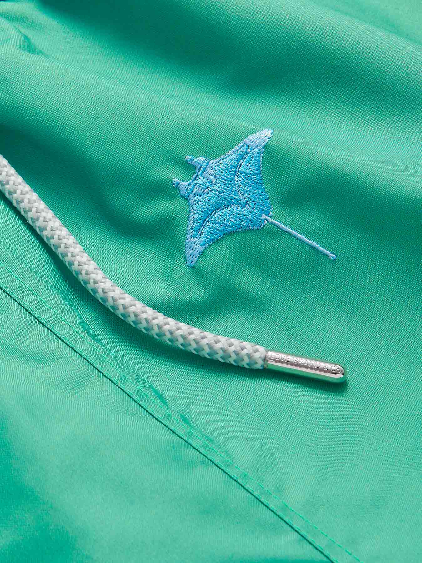 Boys Manta Migration Embroidered Staniel Swim Shorts