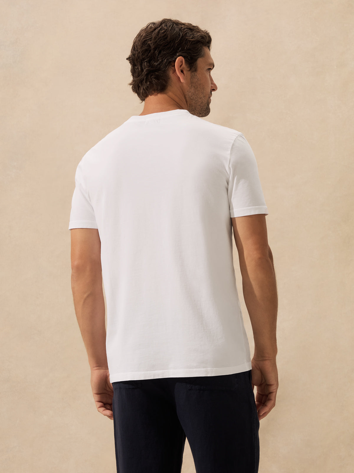Men's White Lockhart T-Shirt