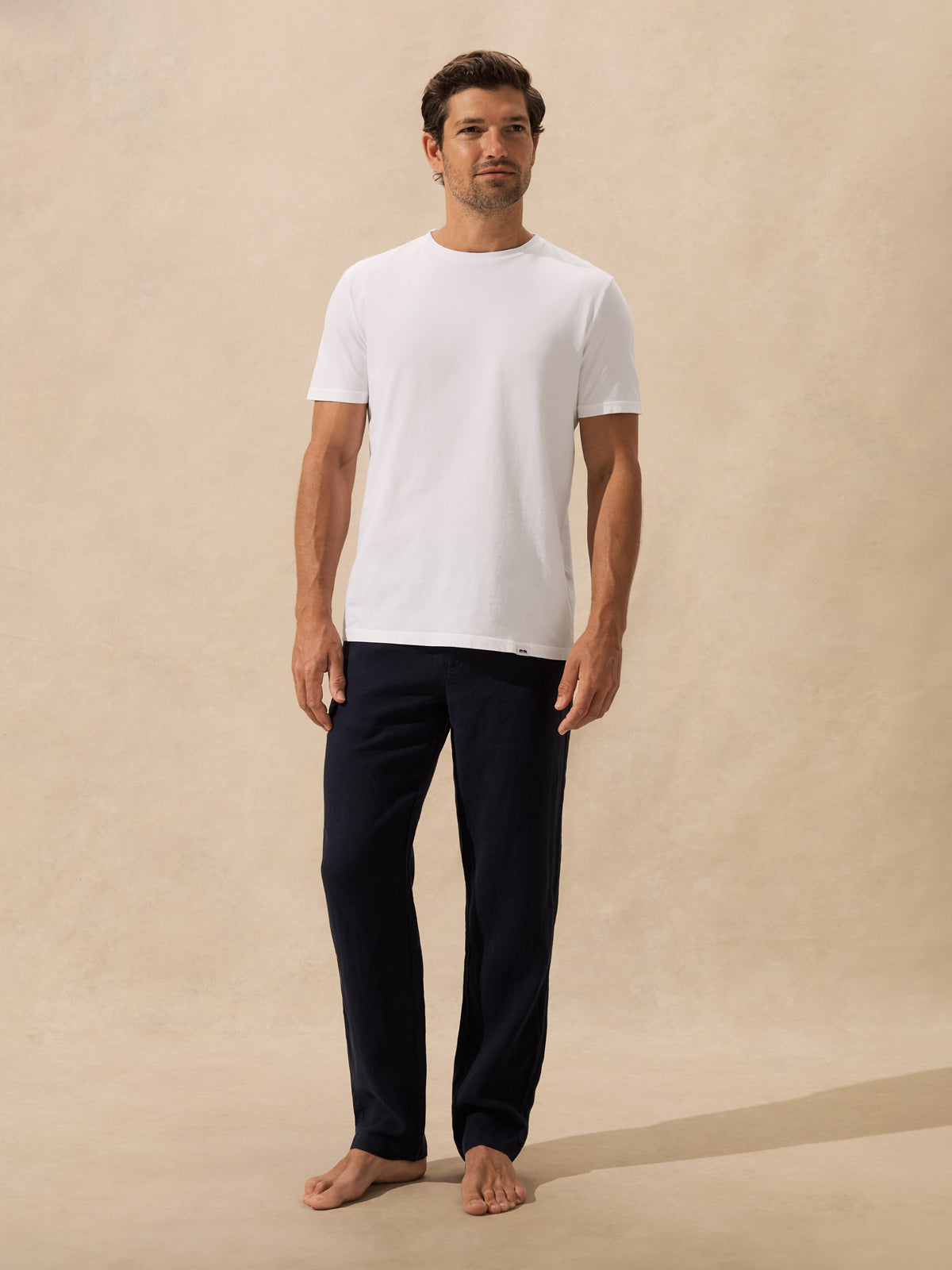 Men's White Lockhart T-Shirt