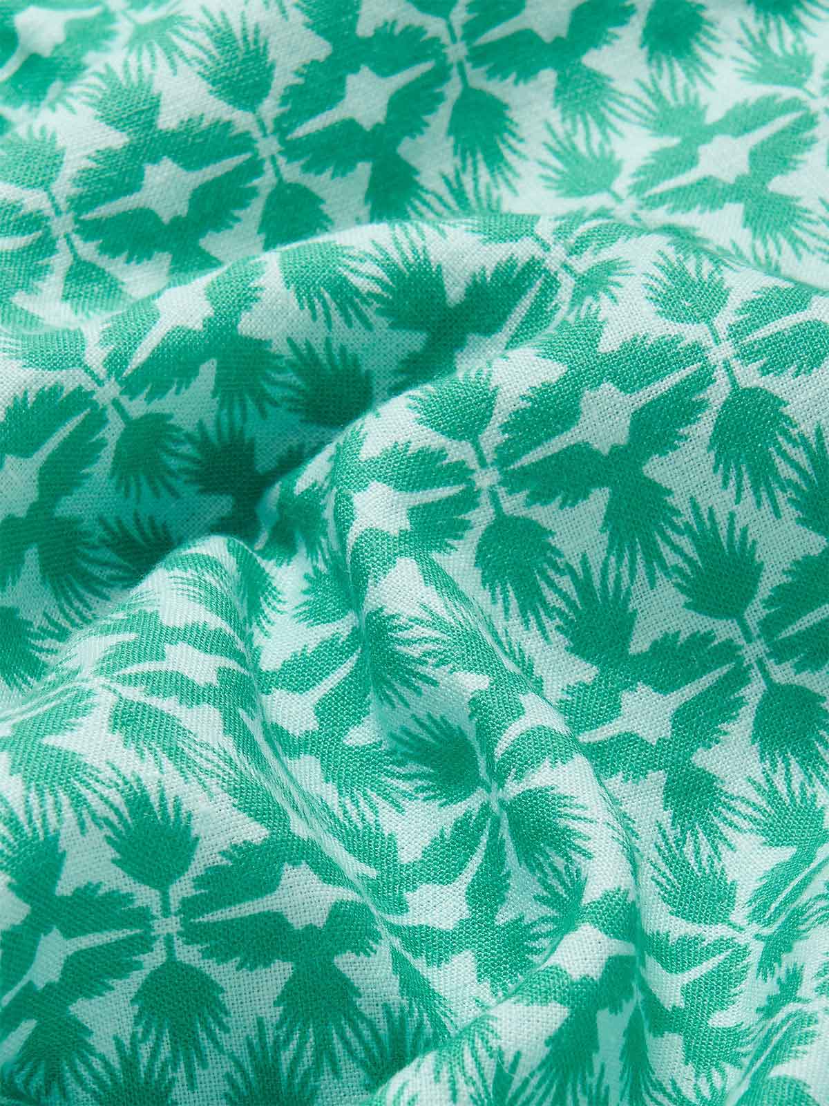 Close-up view of Men's Palm Eagle Eleuthera Linen Trousers