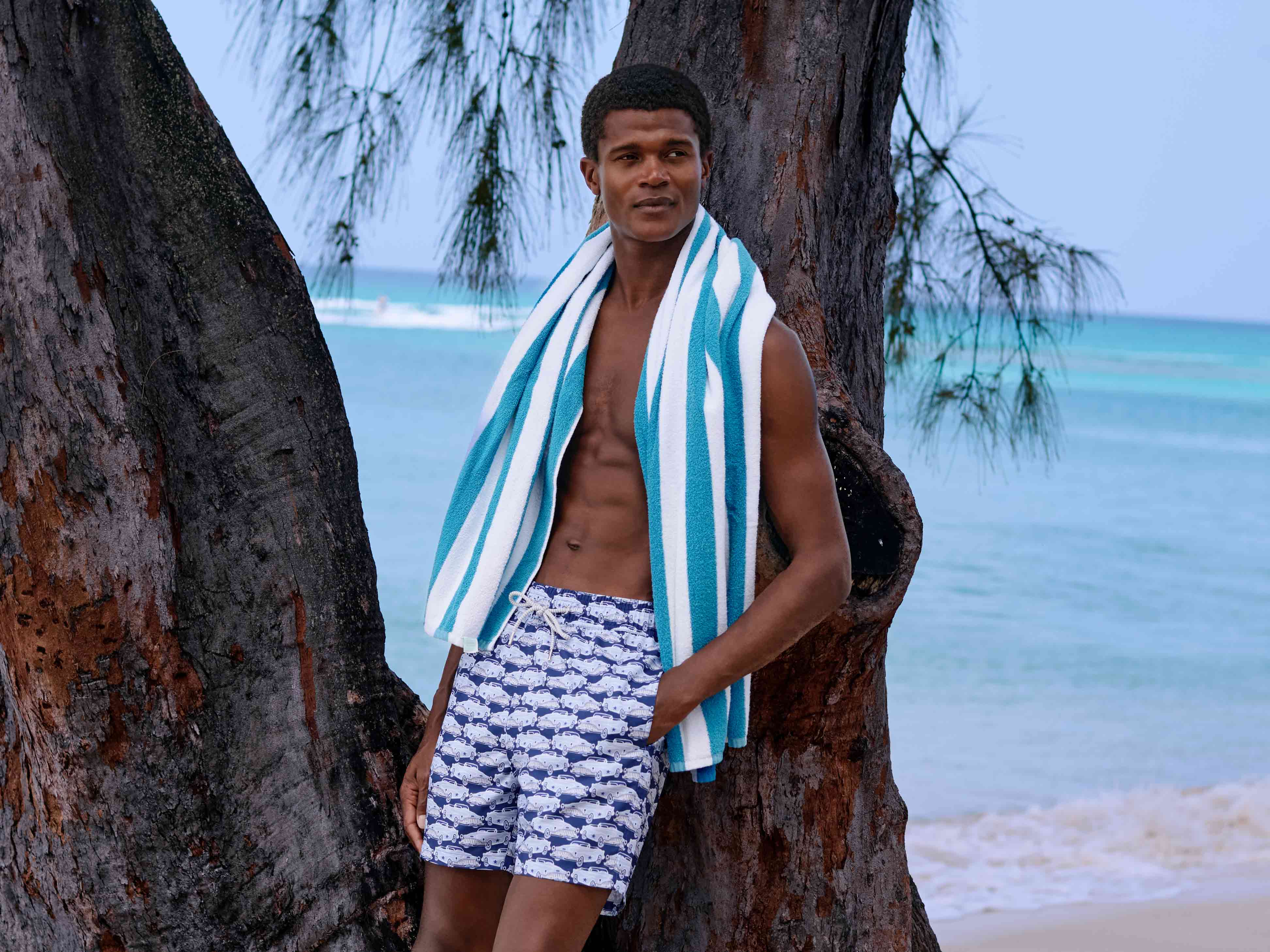 Lone Star resort x love brand swim shorts