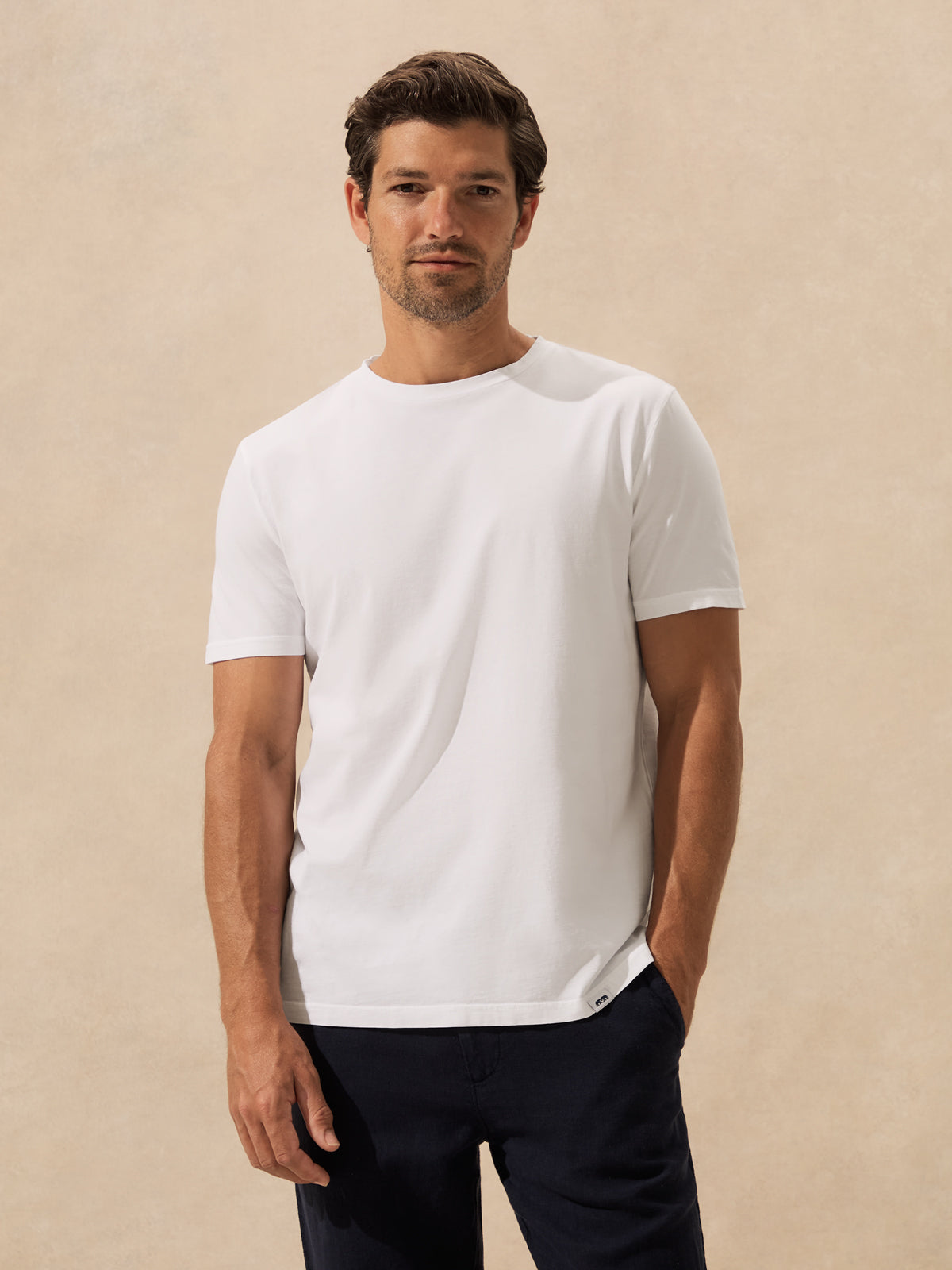 Men's White Lockhart T-Shirt