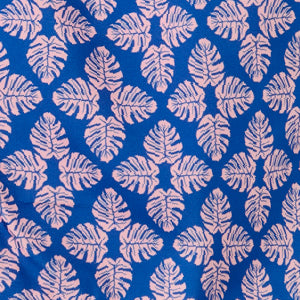 palm paradise recycled fabric swatch