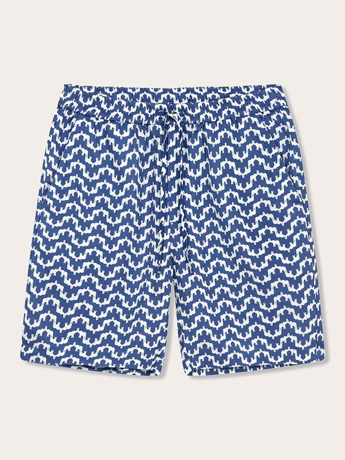 Pantaloncini da uomo in lino Elephant Palace Blue Joulter