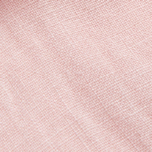 100% linen swatch pastel pink