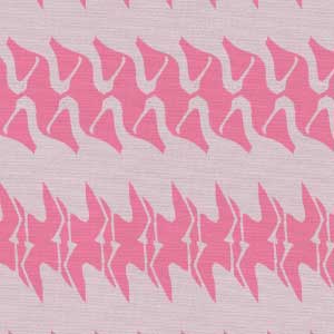 recycled fabric swatch roseate spoonbill